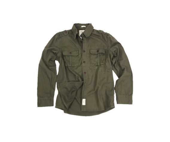 Фото: “Рубашка Abercrombil& Fith длин рук Рубашка Olive”, купить в интернет магазине