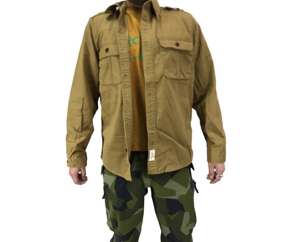 Фото: “Рубашка Abercrombil& Fith длин рук Рубашка Beige”, купить в интернет магазине