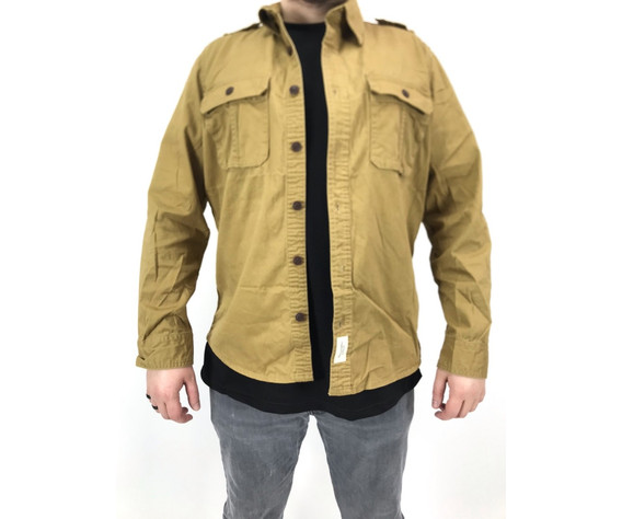 Фото: “Рубашка Abercrombil& Fith длин рук Рубашка Beige”, купить в интернет магазине