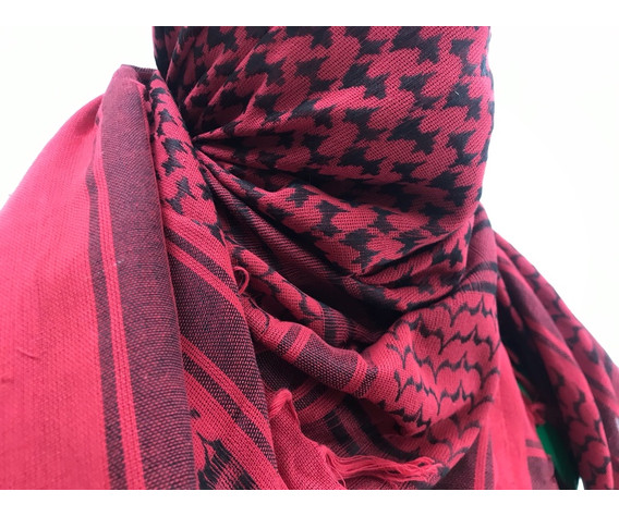 Фото: “Арафатка х/б полоска КРАСНАЯ”, купить в интернет магазине