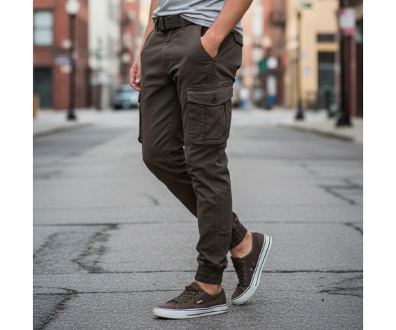 Фото: “Брюки Jogger IN YESIR Dark Brown”, купить в интернет магазине