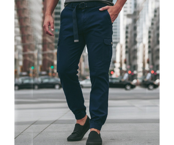 Фото: “Брюки Jogger IN YESIR синий”, купить в интернет магазине