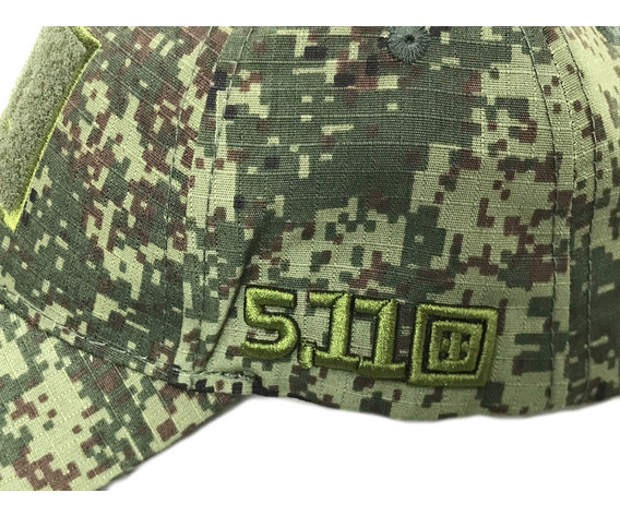 Фото: “Кепка 5.11 РИП-СТОП принт ЗЕЛЕНАЯ ЦИФРА”, купить в интернет магазине