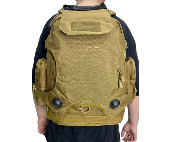 Фото: “Рюкзак черепаха 36 литров Бежевый”, купить в интернет магазине