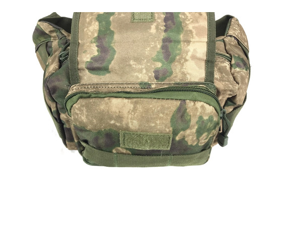 Фото: “Сумка поясная 7.26, зеленый камуфляж”, купить в интернет магазине