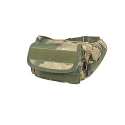 Фото: “Сумка поясная 7.26, зеленый камуфляж”, купить в интернет магазине
