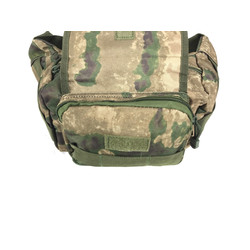 Фото: “Сумка поясная 7.26, зеленый камуфляж”